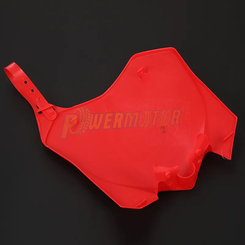 Plastic Front Number Plates Name Plate Red For Honda CRF250R 10-13 CRF450R 09-12 Off Road Racing Motocross Free Shipping | Автомобили и