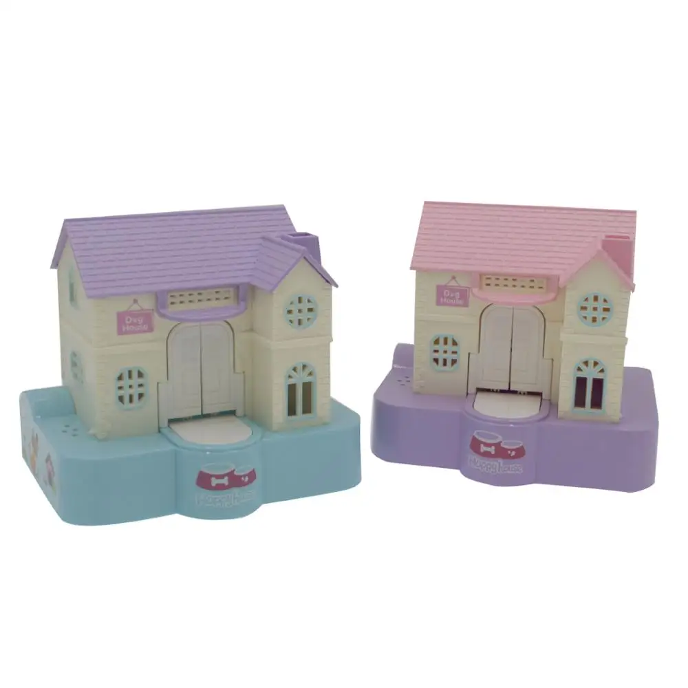 Милый щенок вилла дом вор Копилка Автоматическая кража монет Экономия денег