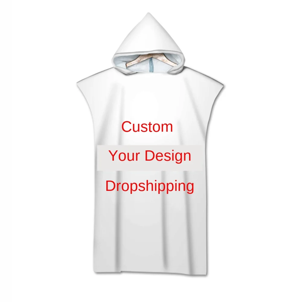 2 шт. пляжное полотенце из микрофибры с капюшоном|Пляжная одежда| |