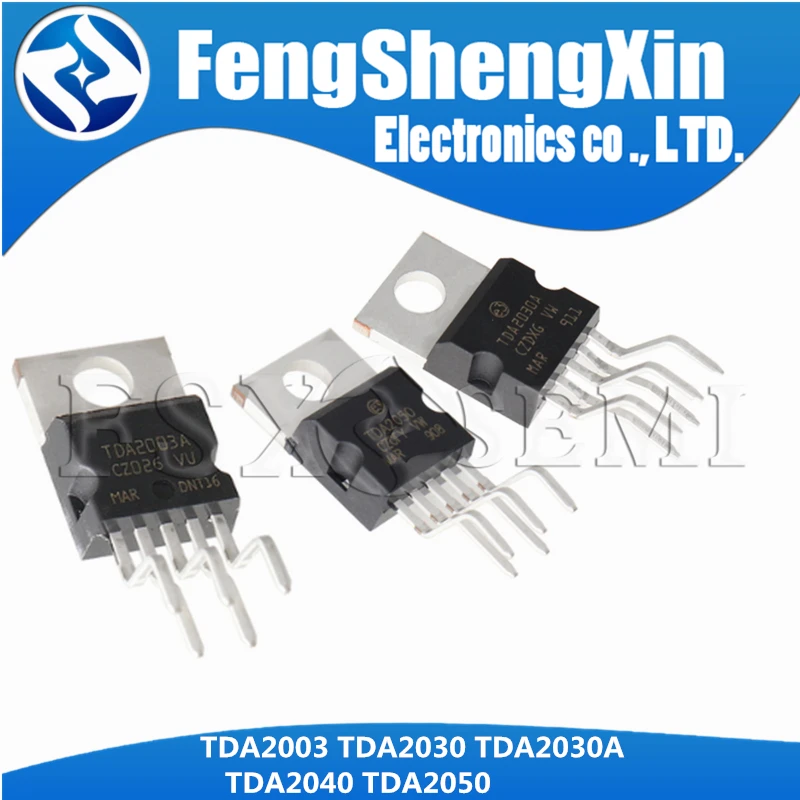 10 шт./Лот Новый TDA2003 TDA2030 TDA2030A TDA2040 TDA2050 LM317T L7805CV IRF3205 транзистор TO 220|Интегральные