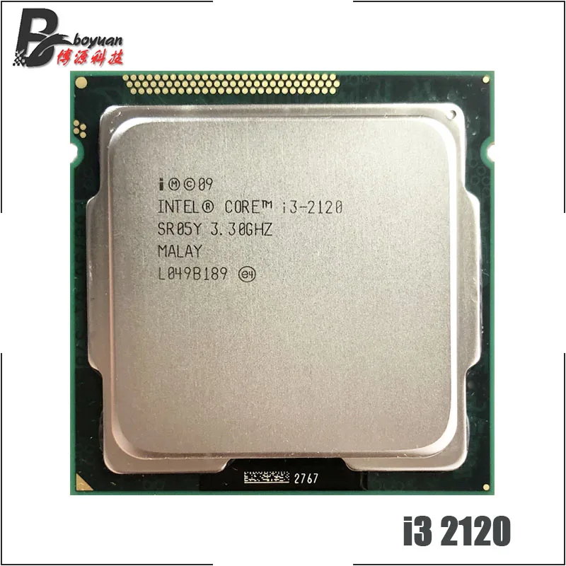 Двухъядерный процессор Intel Core i3 2120 3 ГГц м 65 Вт LGA 1155 satmak 2100|cpu processor|i3 2120intel core i3-2120 |