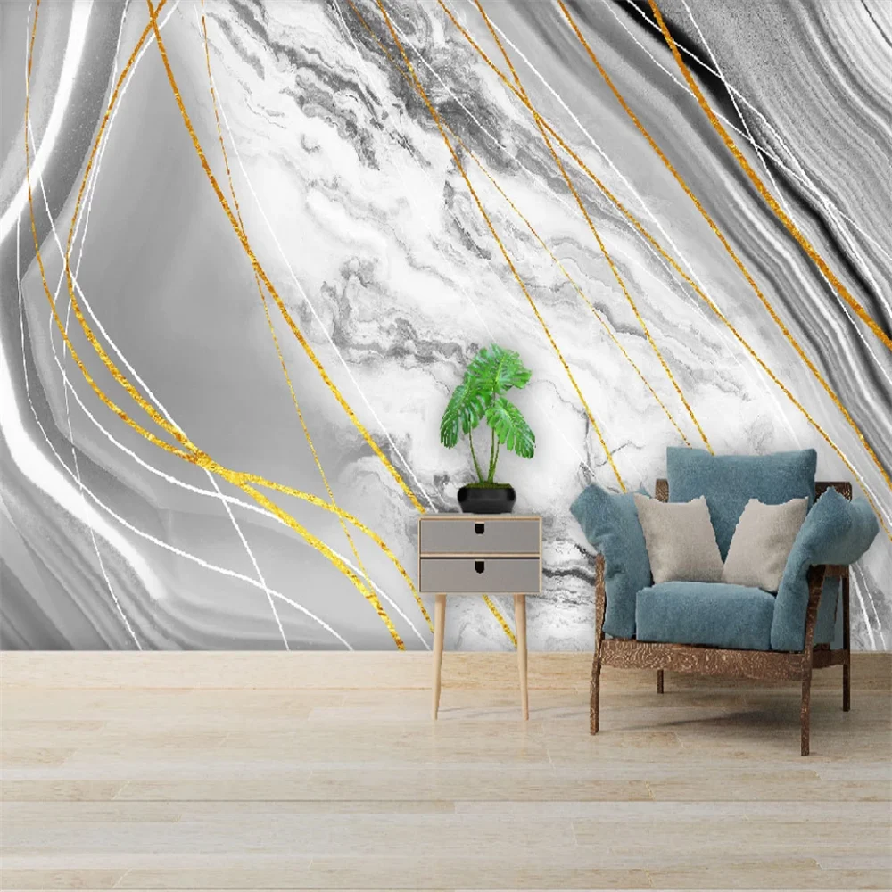 Настенные 3D-обои на заказ роскошный абстрактный светильник в современном стиле с