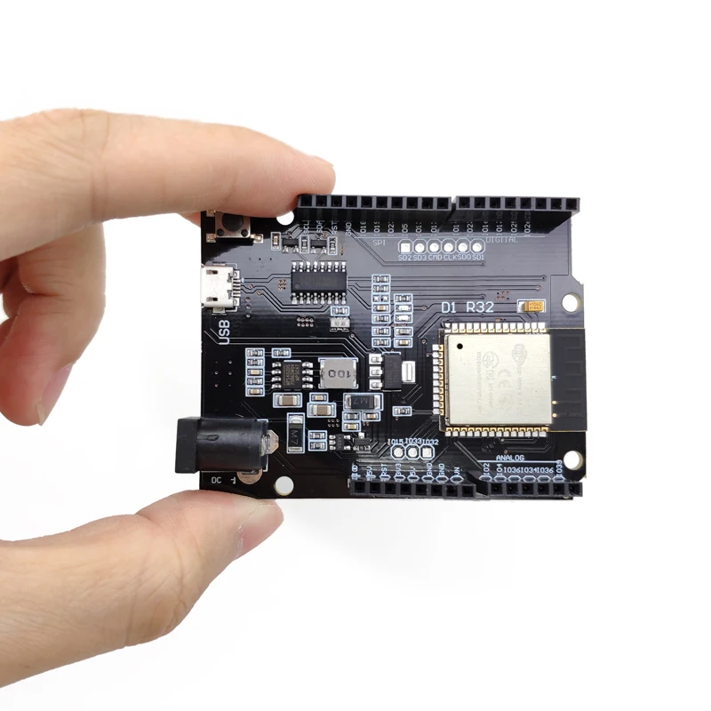 ESP32 для Wemos D1 Mini для Arduino UNO R3 D1 R32 WIFI Беспроводная Bluetooth макетная плата CH340 4M Memory One