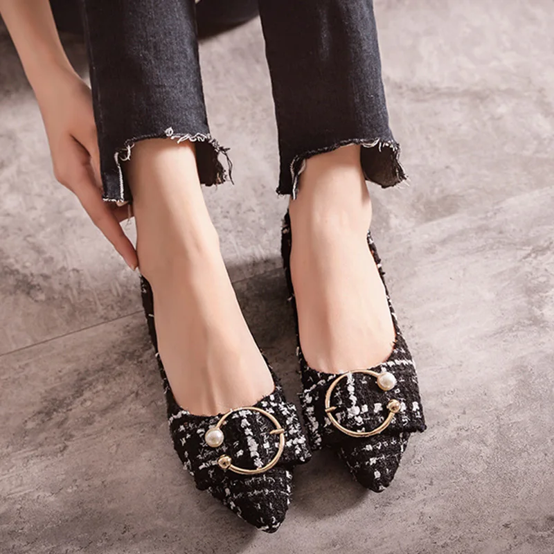 Роскошная дизайнерская обувь для женщин 2021 Весна Pointe Женские туфли-лодочки