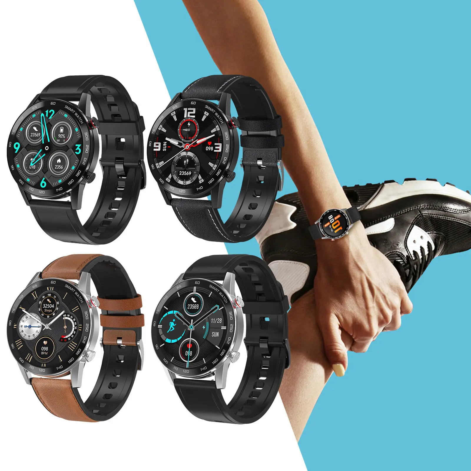 Умные спортивные часы шагомер Встроенные Спортивные приложения фитнес-трекер