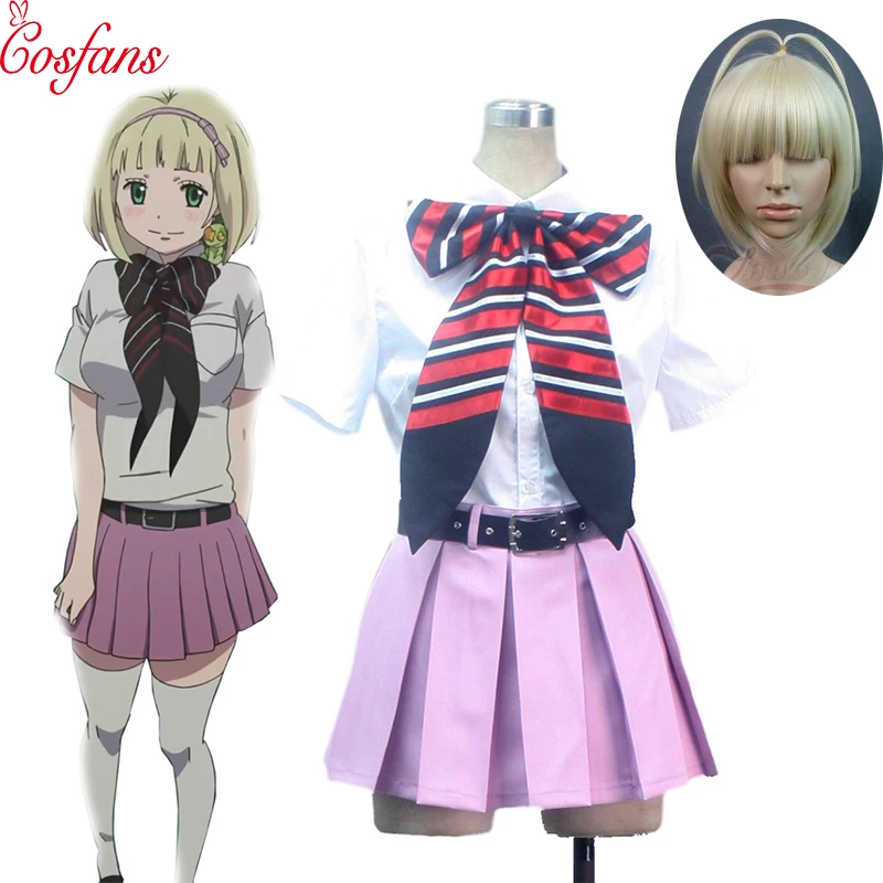 Может быть адаптирован к аниме Ao no Exorcist косплей мужчина женщина Хэллоуин Shiemi Moriyama
