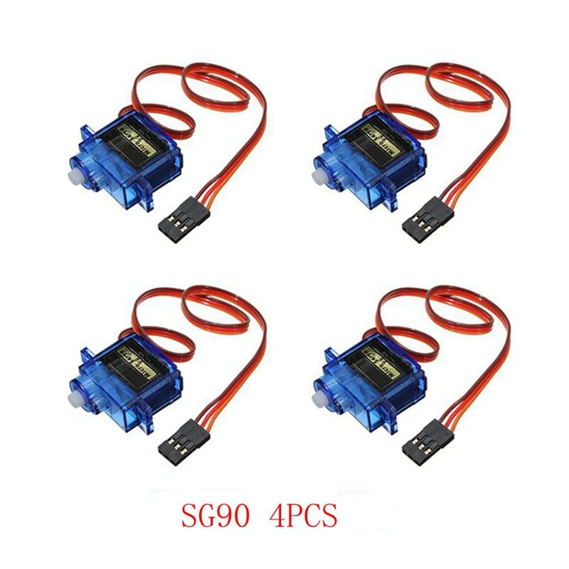 sg90 mini gear micro servo 9g 16 кг mini для rc 250 450 самолетов ве