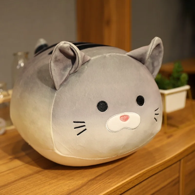

Children's Dolls Simulation Cute Bread Cat Plush Toy Soft Cartoon Cat Pillow Plush Doll Baby Pillow Birthday Gift Office Pillow