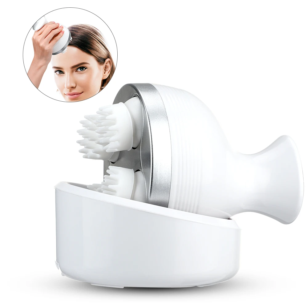 

USB Charging Head Massager Electric Vibrating Scalp Body Deep Massage Migraine Prevent Hair Loss Relieve Stress Health Care