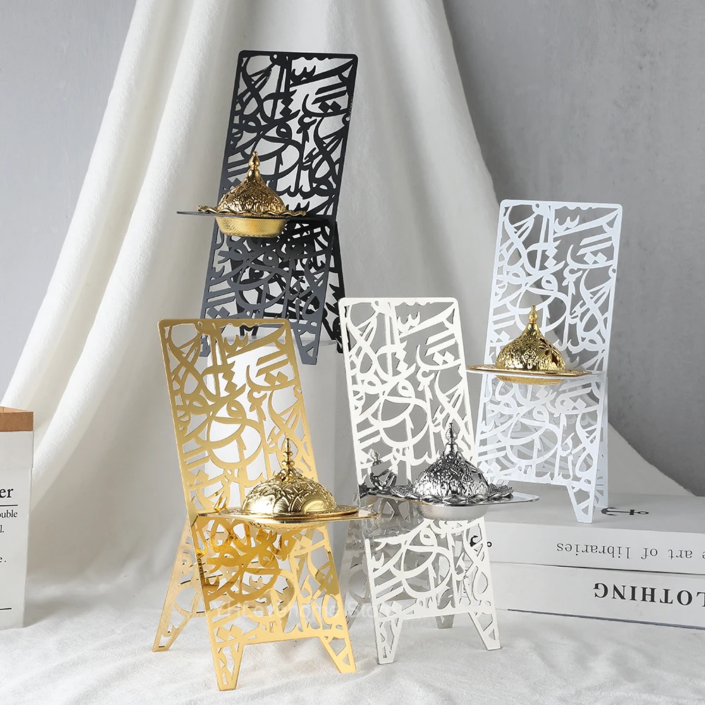 

Creative Metal Incense Burner Delicate Middle East European Style Incense Burners Holder Base For Yoga Studios Home Decoration