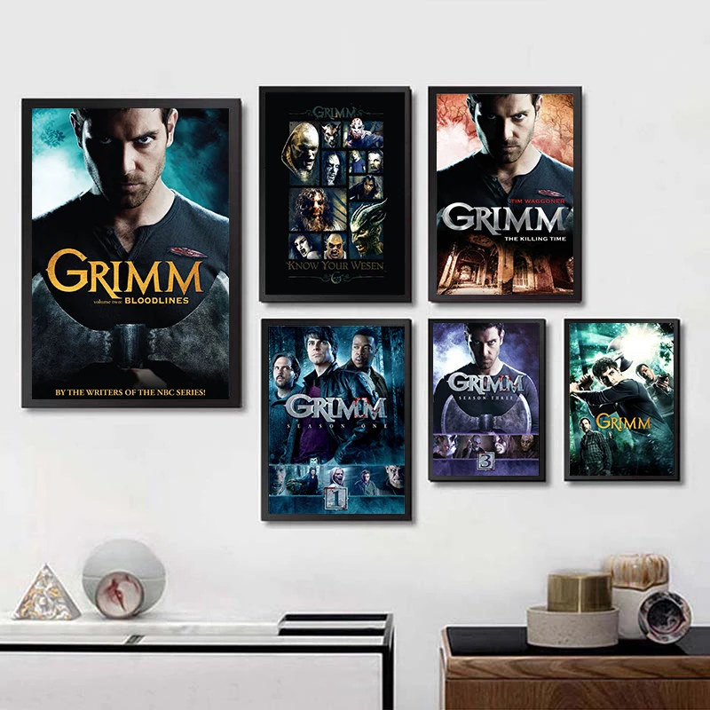 GRIMM постер с прозрачным изображением настенные наклейки для украшения дома