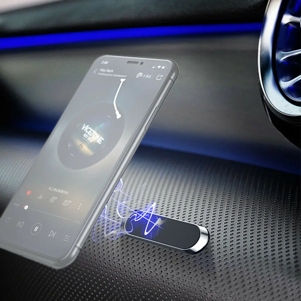 

Magnetic Car Phone Holder Stand For iPhone 11 Samsung Xiaomi Redmi Universal Magnet Mobile Phones Dashboard Wall support Stand