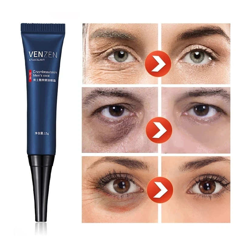 Никотинамид VENZEN мужской дневной и ночной крем для глаз увлажняющий уход за кожей