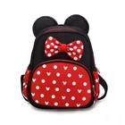 Новые плюшевые школьные ранцы Disney для детского сада, рюкзаки для мальчиков и девочек с героями мультфильмов Минни, Микки, детские рюкзаки для дошкольников, детские сумки
