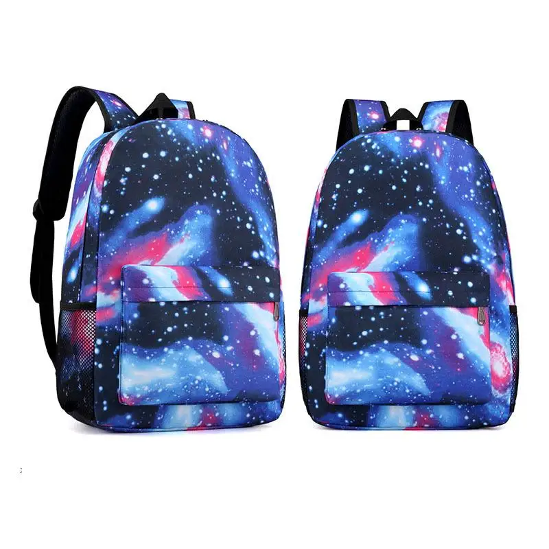 Starry Sky Backpack Women's Backpack Middle School Student School Bag 2021 Korean Fashion Casual Rucksack Female Bag