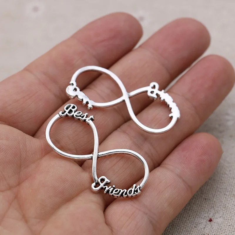 8 шт. посеребренные разъемы для браслетов 40 х20 мм | Украшения и аксессуары