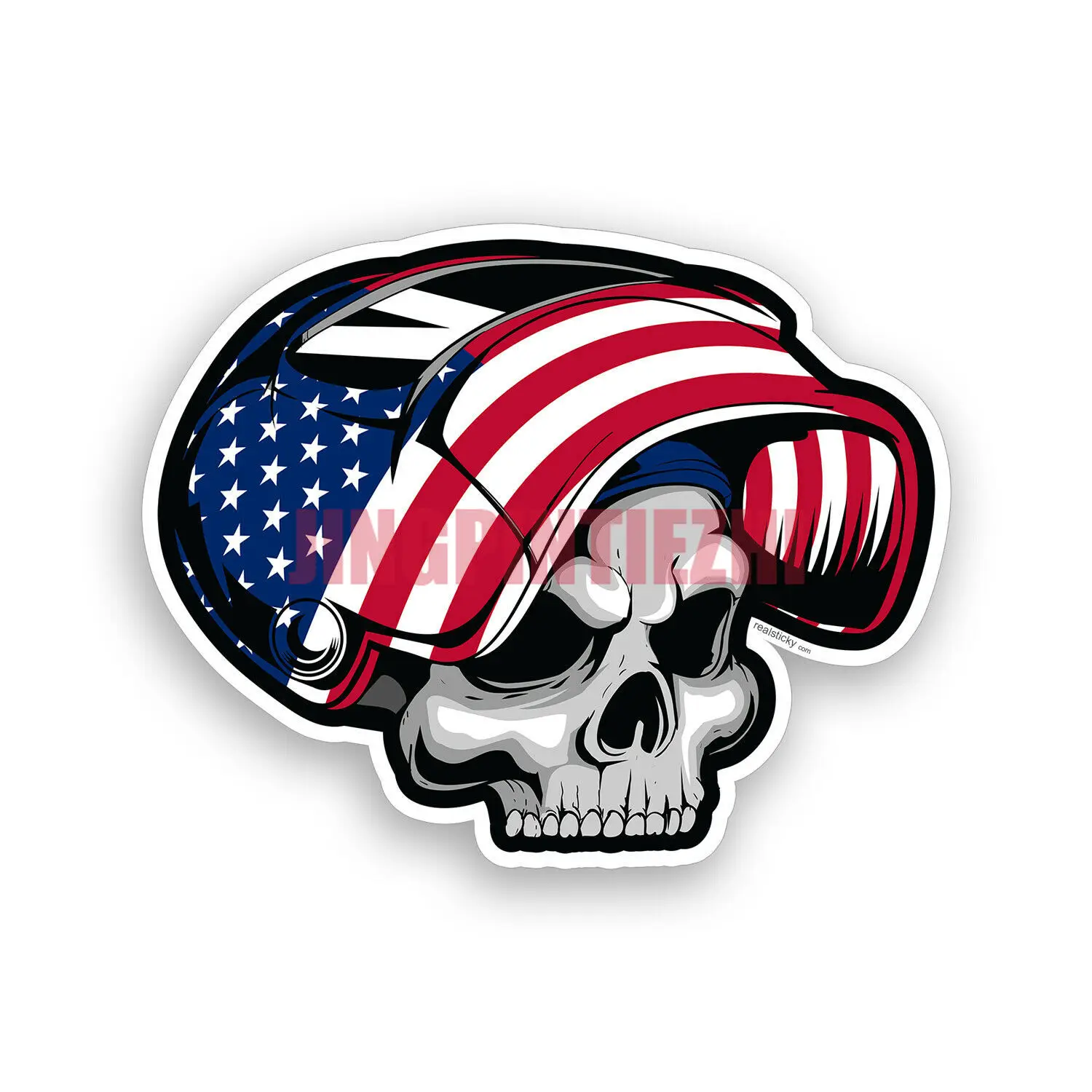

Personalized racing USA Welder Skull Sticker Hard Hat Helmet Flag Toolbox US Car Window Bumper Decal motorcycle decals