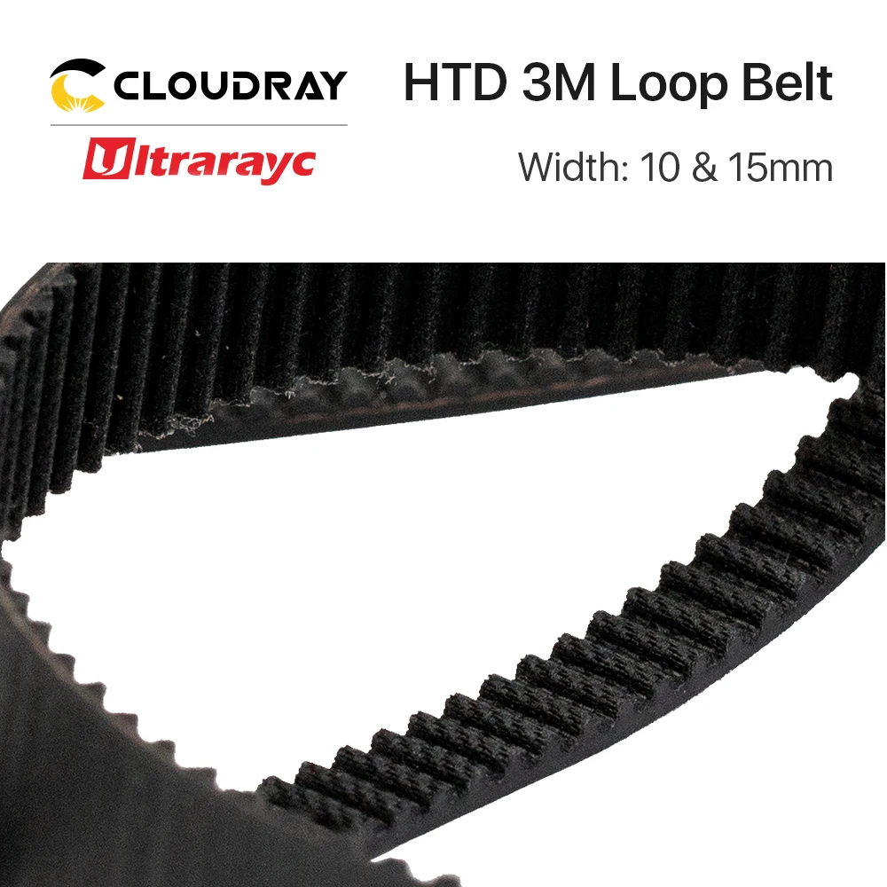 Ultrarayc HTD 3 м ремень с закрытым контуром резиновый 10 мм 15 ширина 224 225 228 267 300 330 354