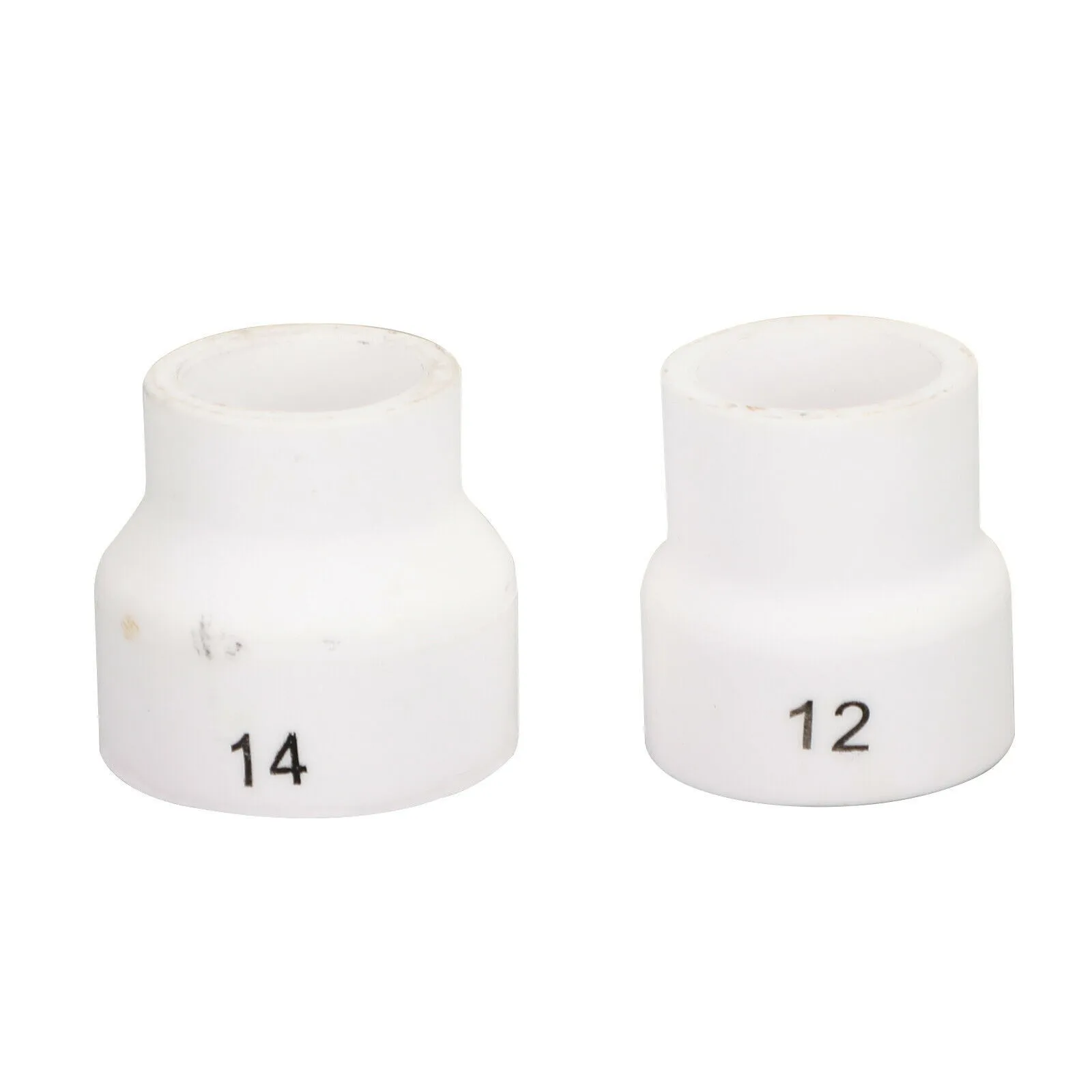 

2Pcs TIG Ceramic Cup White Large Ceramic Cup #12 #14 For TIG Welding Torch WP-9/20/25/17/18/26 ​Welding Tool Accessories