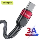 Кабель зарядный Essager, 3 А, USB Type-C, Micro USB