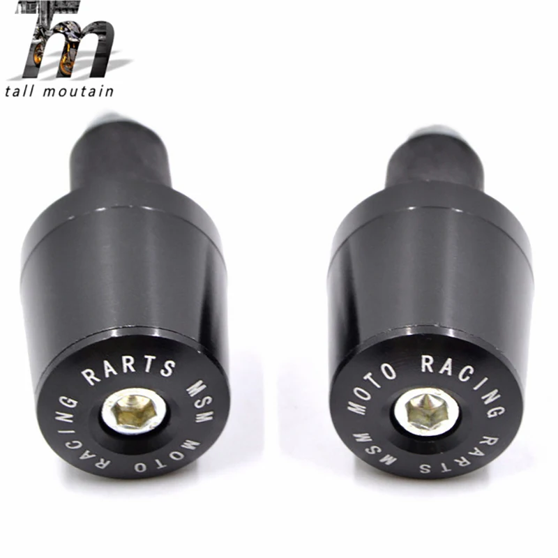 

7/8" 22mm Aluminum Motorcycle Handlebar Grip End Plug Handle Bar End Cap For Suzuki GSXR 600 750 1000 600 750 1000