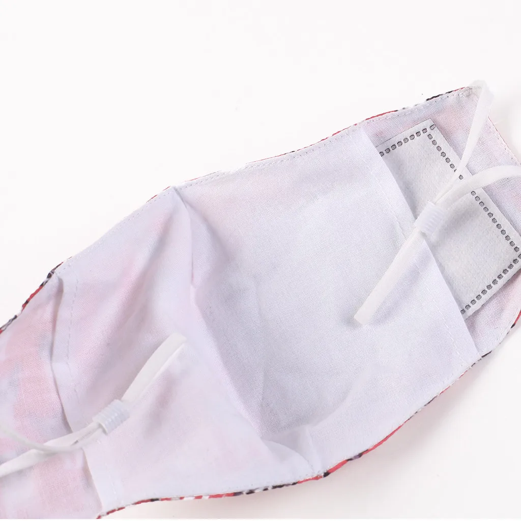 

Dustproof Facemask Reusable Washable Cotton Face Mask Mascarillas Outdoor Cycling Sports Protective Masque 1PC Mask+2PC Filters