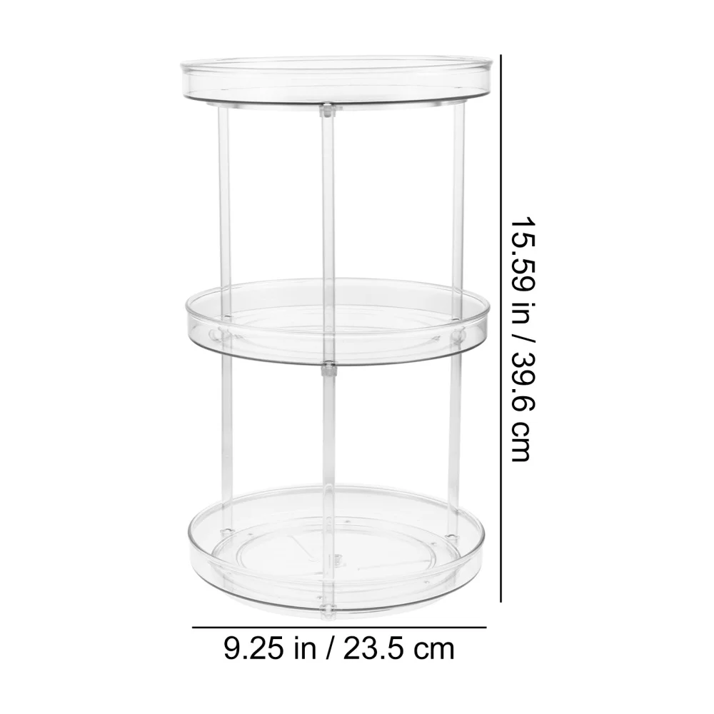 

1Pc Multifunction Rack Bathroom Kitchen Rotatable Storage Rack (Single-layer)