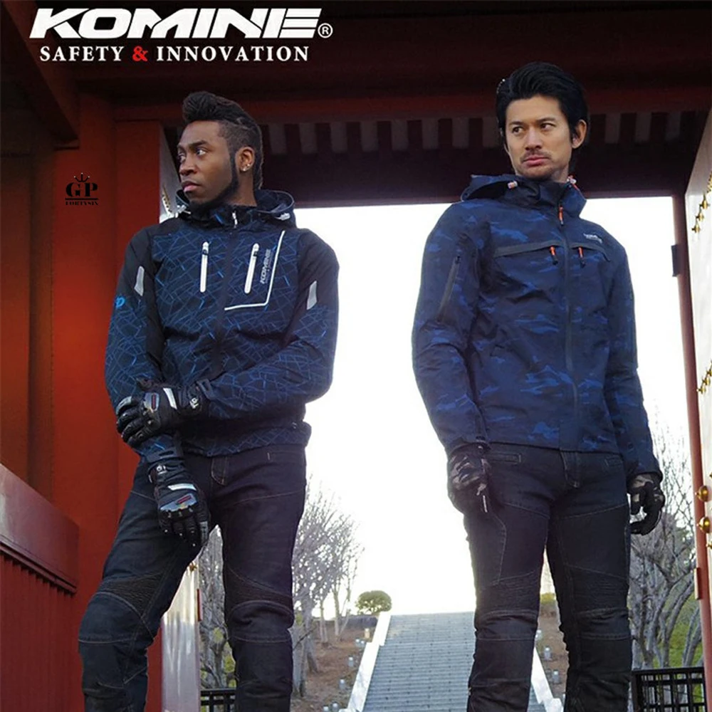 

Komine Carbon Fiber Shell Motorcycle Gloves Goat Leather Full Finger Motorcycle Gloves Protect Rider Motocross Summer Gloves Men