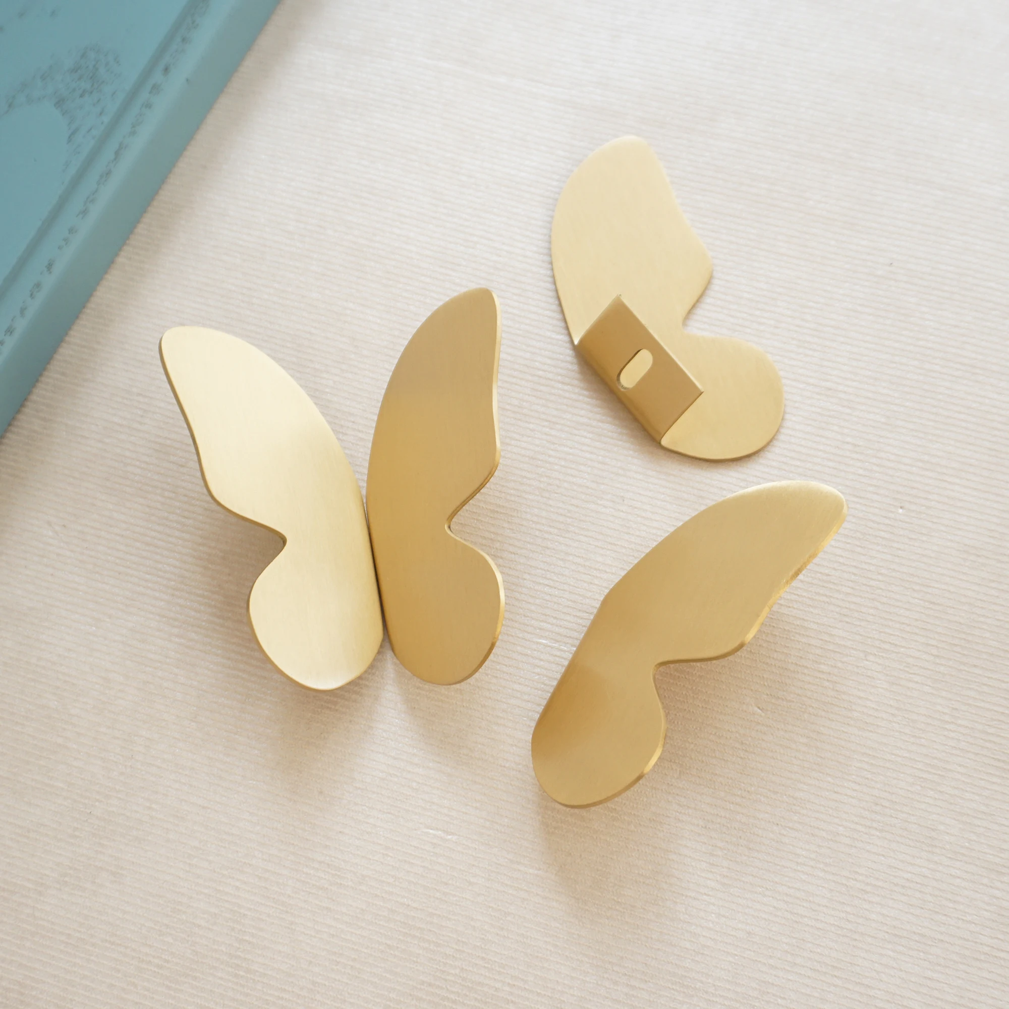 1 шт. бант и Медь дверь тянет комод ящиков Ручки латунь шкаф Cuoboard ручка уникальные