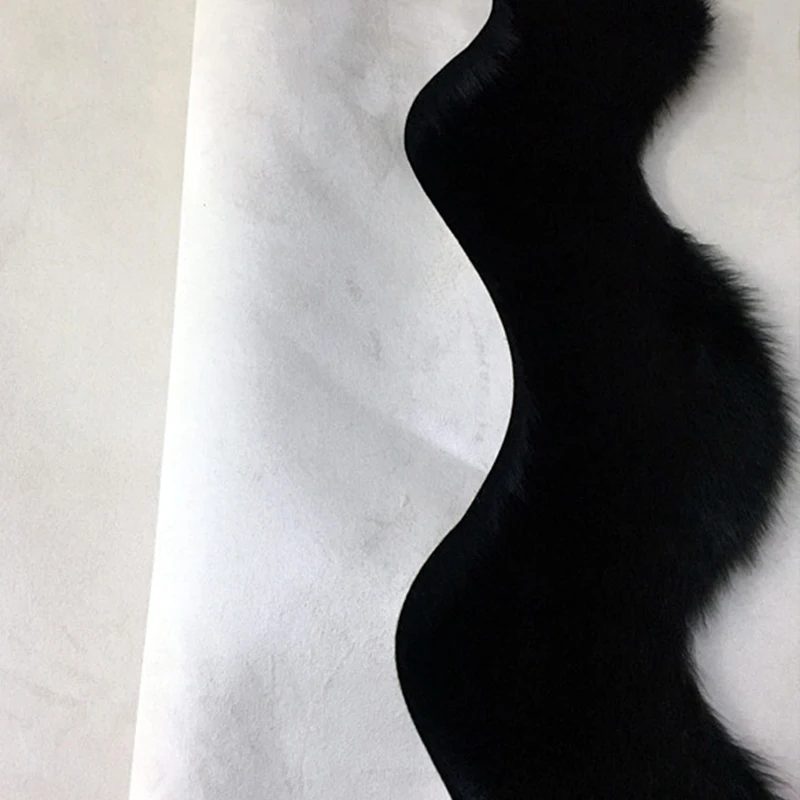 1Pcs Soft Fur Artificial Sheepskin Hairy Carpet For Bedroom Living Room Skin Plain Rugs Fluffy Area Washable Faux Mat | Дом и сад
