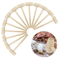 1020pcs mini wooden hammer wood mallets for seafood lobster crab crackers baby balls toys leather jewelry diy crafts supplies