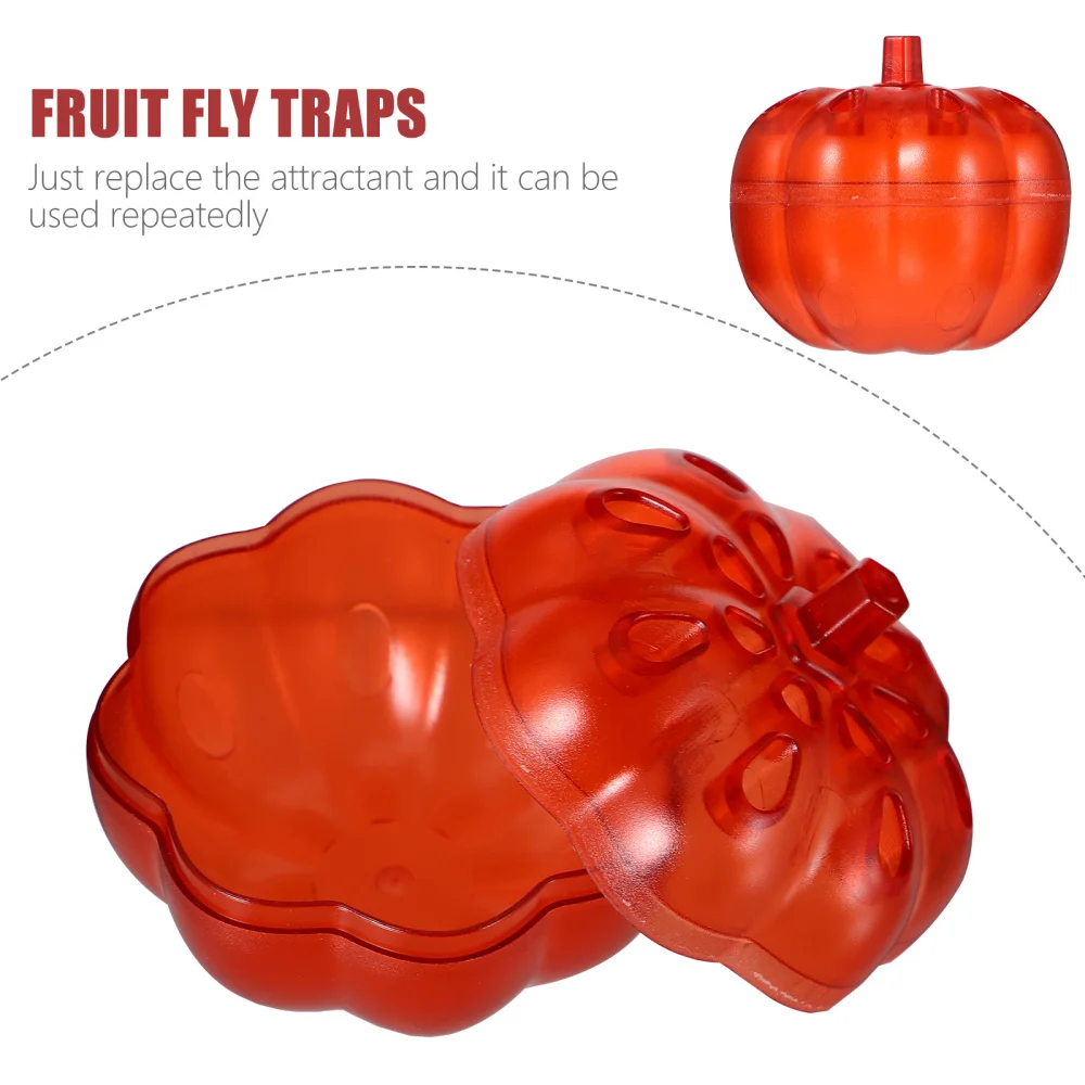 

2pcs Reusable Safe Indoor Fruit Fly Traps Gnat Killer for Kitchen Dining Areas