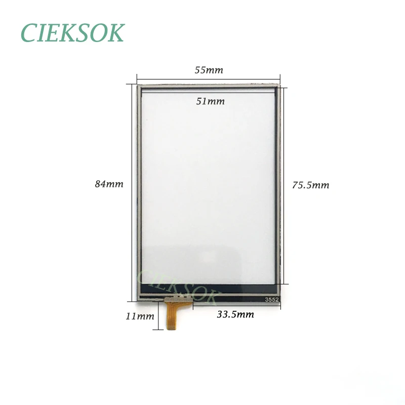 Сенсорный дигитайзер для AUO HANNSTAR GPS LCD 3 5 дюймов DVD-навигатор ручная панель ручной