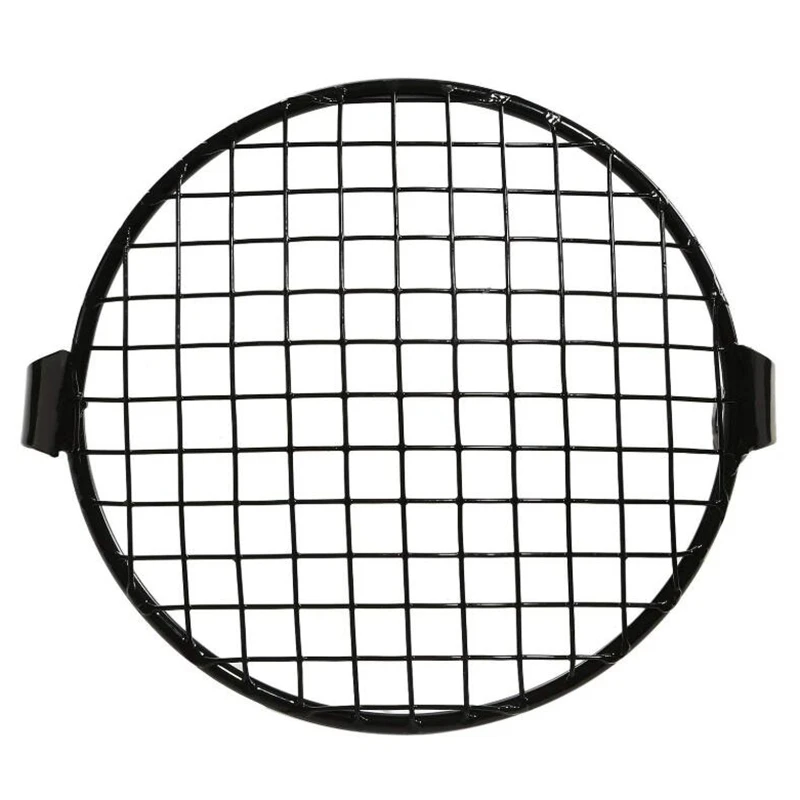 Мотоцикл 6 3 дюймов фара сетка гриль Боковое крепление Универсальный чехол маска