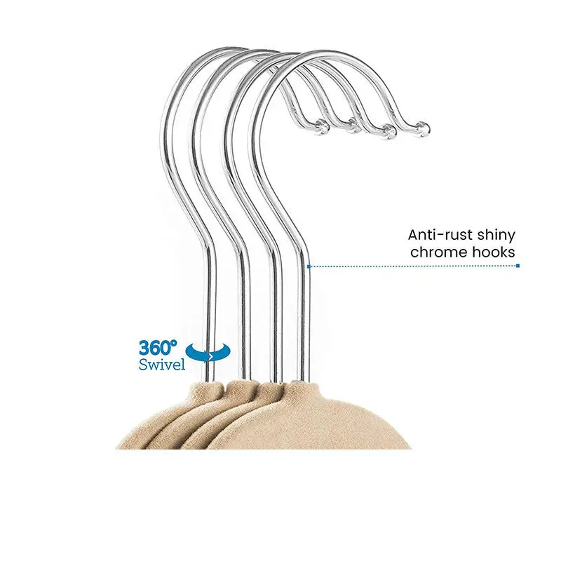 5 шт./компл. вращающаяся вешалка бархатные вешалки Нескользящие для одежды