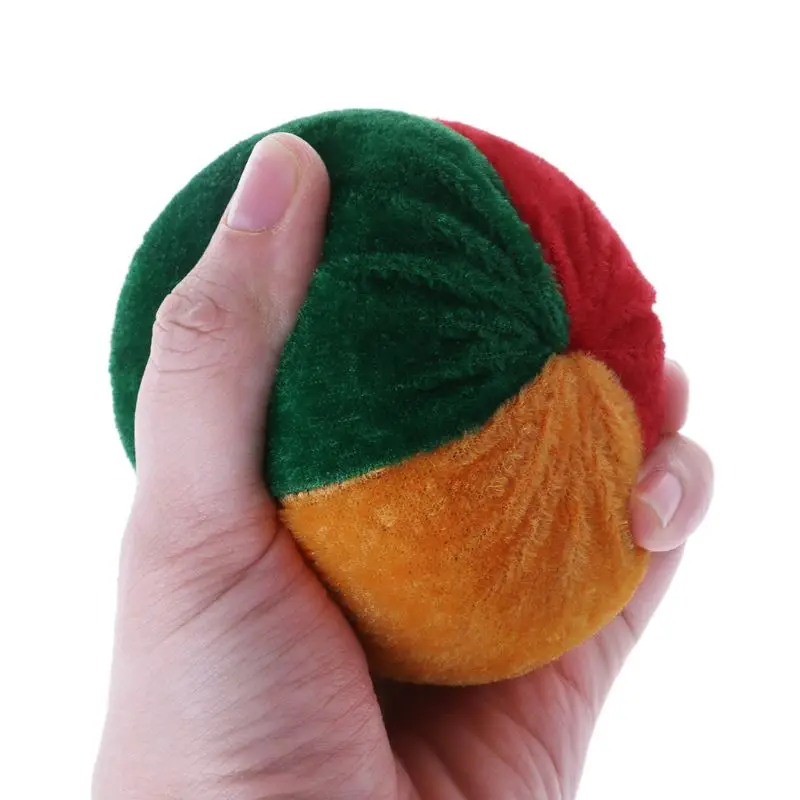 

New Soft Colorful Juggling Ball Handmade Children Footbag Kindergarten Supplies