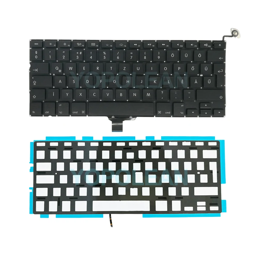 Новая клавиатура в венгерском стиле с подсветкой для Macbook Pro 13 дюймов A1278 2009 2010 2011