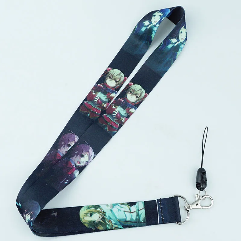 Аниме меч искусство онлайн САО шейный ремень ремешки для ключей ID карты