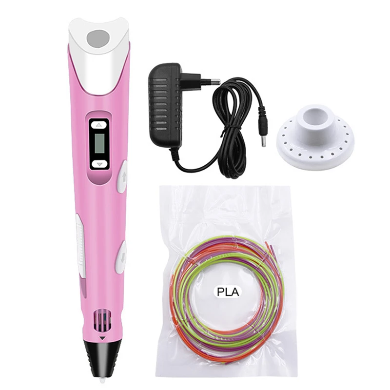 

DIY 3D Pen Original DIY 3D Printing Pen With 3M ABS PLA Filament Creative Toy Gift For Kids Design Drawing