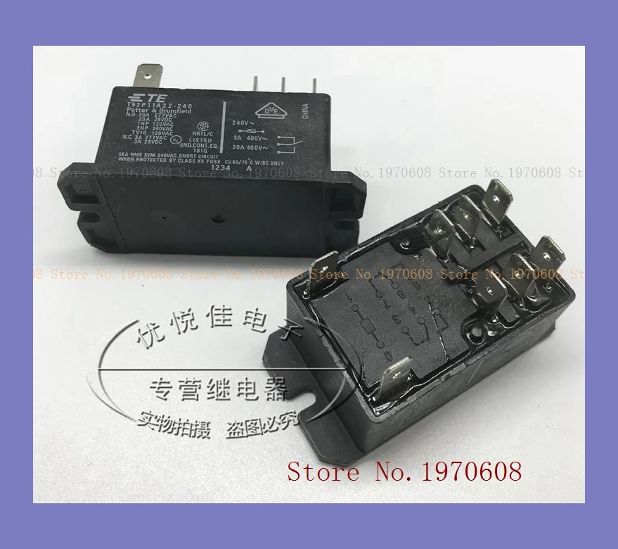 

T92P11A22-240 240VAC/30A