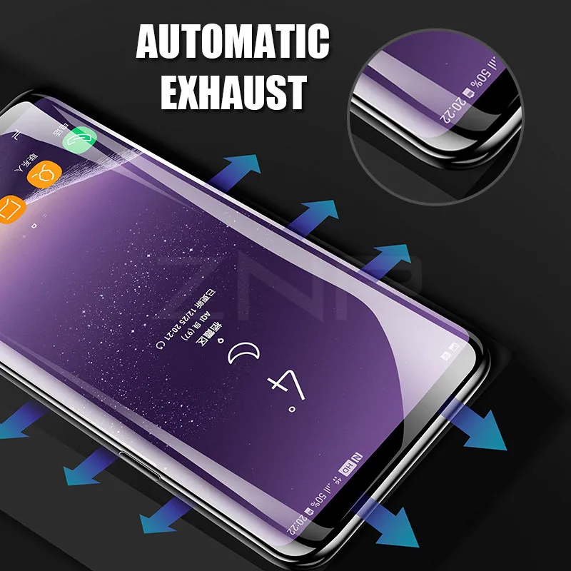 9D изогнутое стекло для samsung Galaxy S8 Plus S9 Note 10 Pro Plus Note 8 9 Note9 Note10 S10 4G 5G защита экрана полное покрытие стекло
