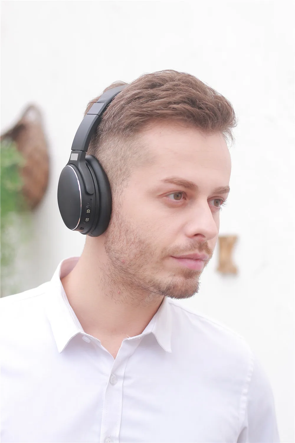 Оригинальные Bluetooth наушники H1, складные наушники с активным шумоподавлением, беспроводная гарнитура ANC для Iphone, samsung, просо, наушники