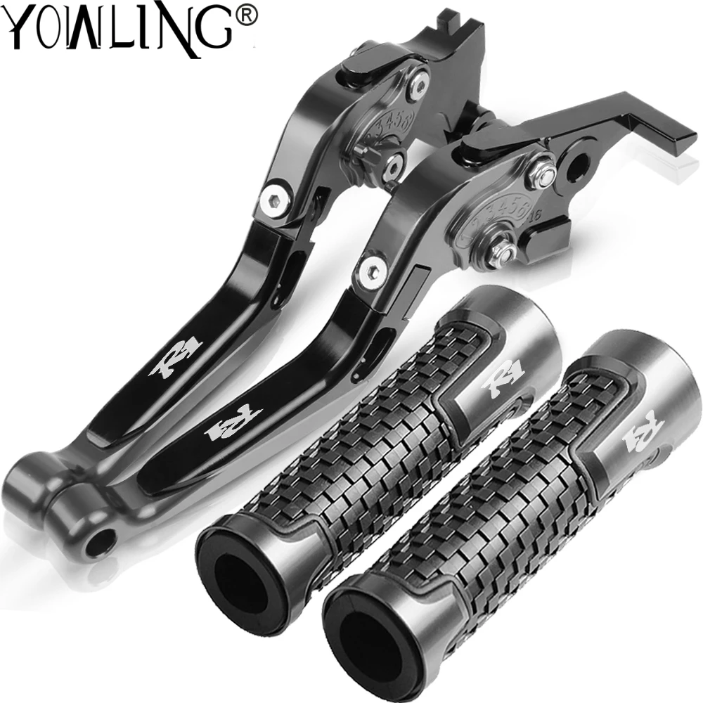 

For Yamaha YZFR1 YZF R1 YZF-R1 1998 Motorcycle Accessories CNC Adjustable Folding Extendable Brake Clutch Levers Handle Grips