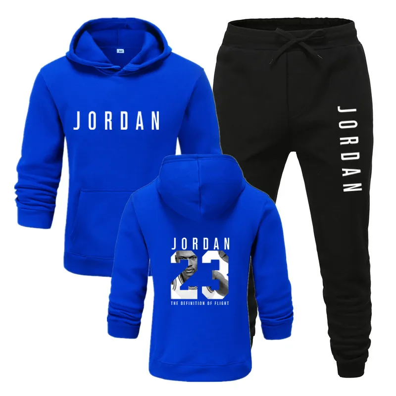 

2-piece sportswear, men's Hoodie, 23 letters and pants, Hoodie, sweater, sportswear, casual wear