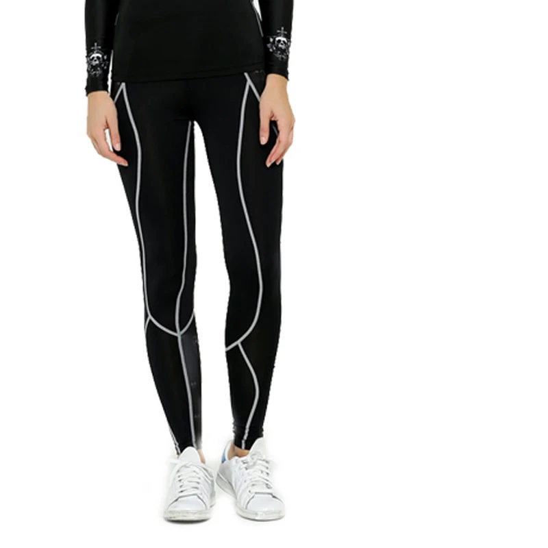 Женские велосипедные штаны сексуальные черные спортивные Леггинсы для