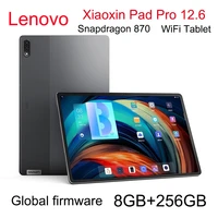 original lenovo xiaoxin pad pro 12 6 wifi tablet tb q706f 12 6 inch 8gb ram256gb rom qualcomm snapdragon 870 octa core android