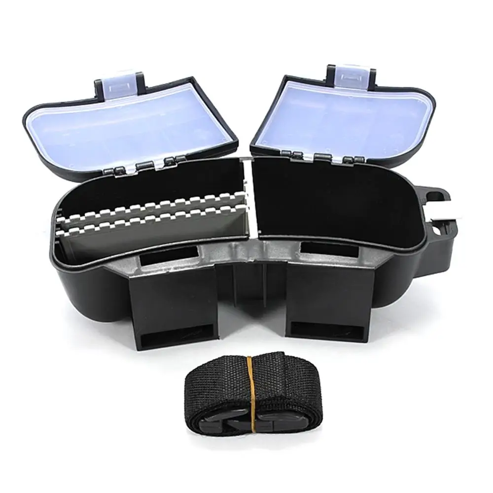 Ящик для снастей хранения приманок ложек крючков катушек сумка поясной ремень