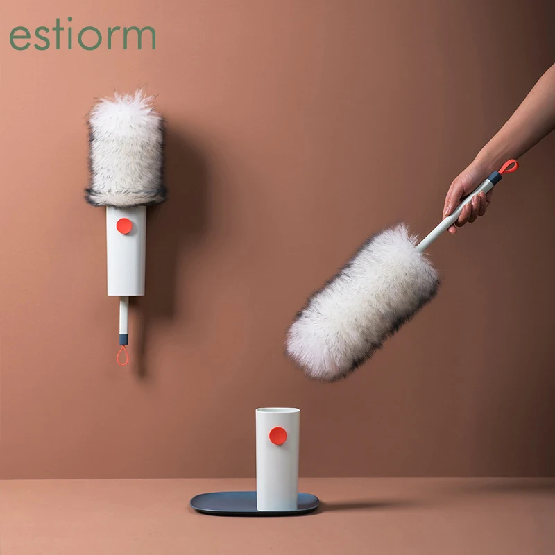 

Luxury Wool Duster kit,Car Duster,Dust Remove Brush For Home Office Household Cleaning,Gap Corner Dust Removing Feather Duster