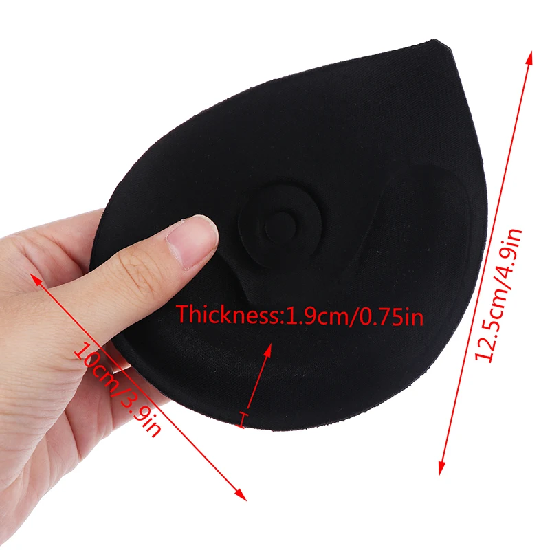 

Bra Insert Pads Intimates Accessories Triangle Sponge Bikini Pads Swimsuit Breast Push Up Pads Chest Bra Foam Insert Practical