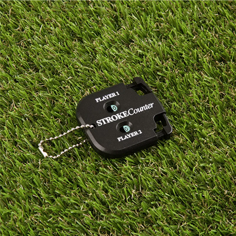 1 шт. Профессиональный Портативный Гольф инсульт счётчик с цепочкой для ключей